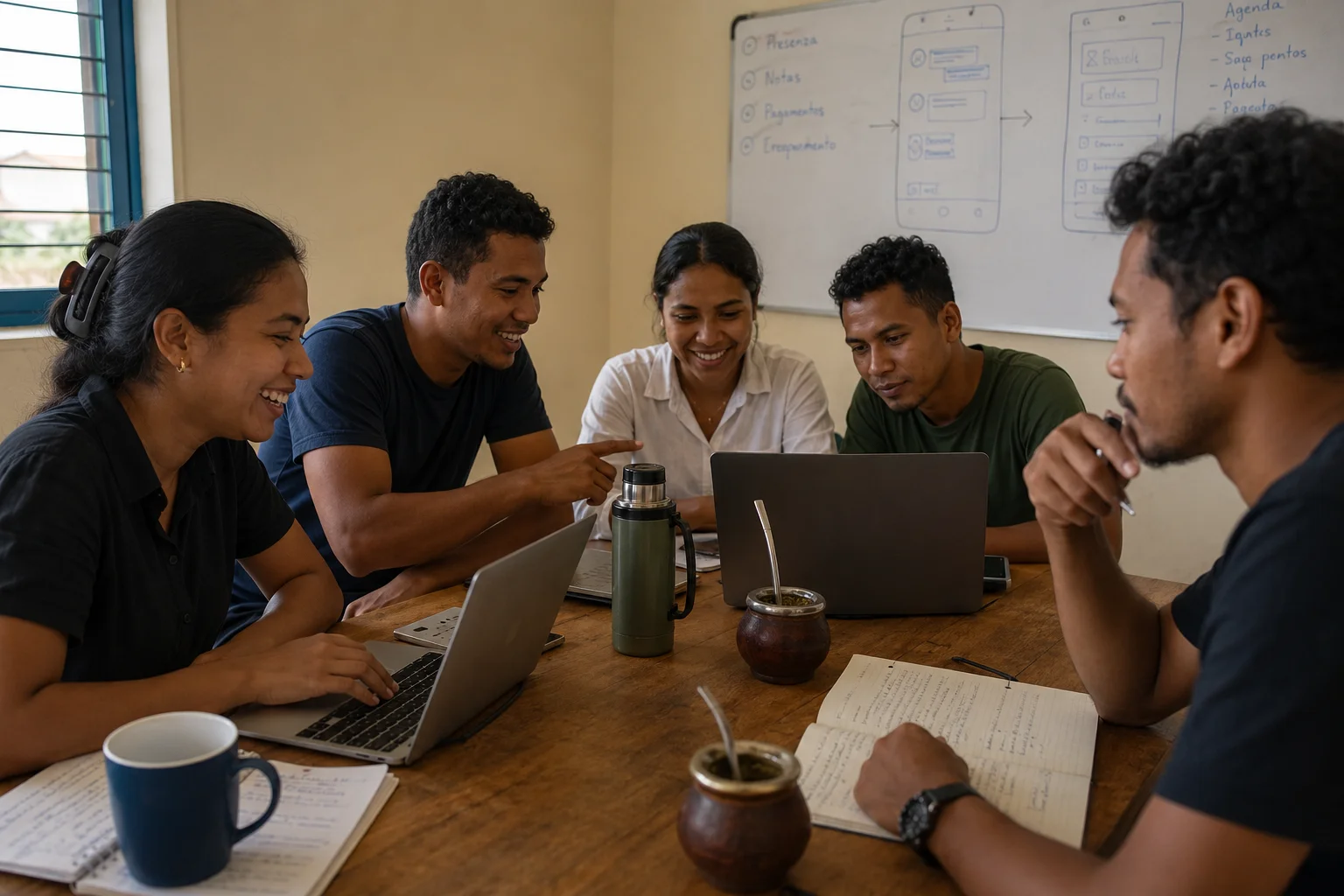Team photo of the Students of Timor build team in Dili